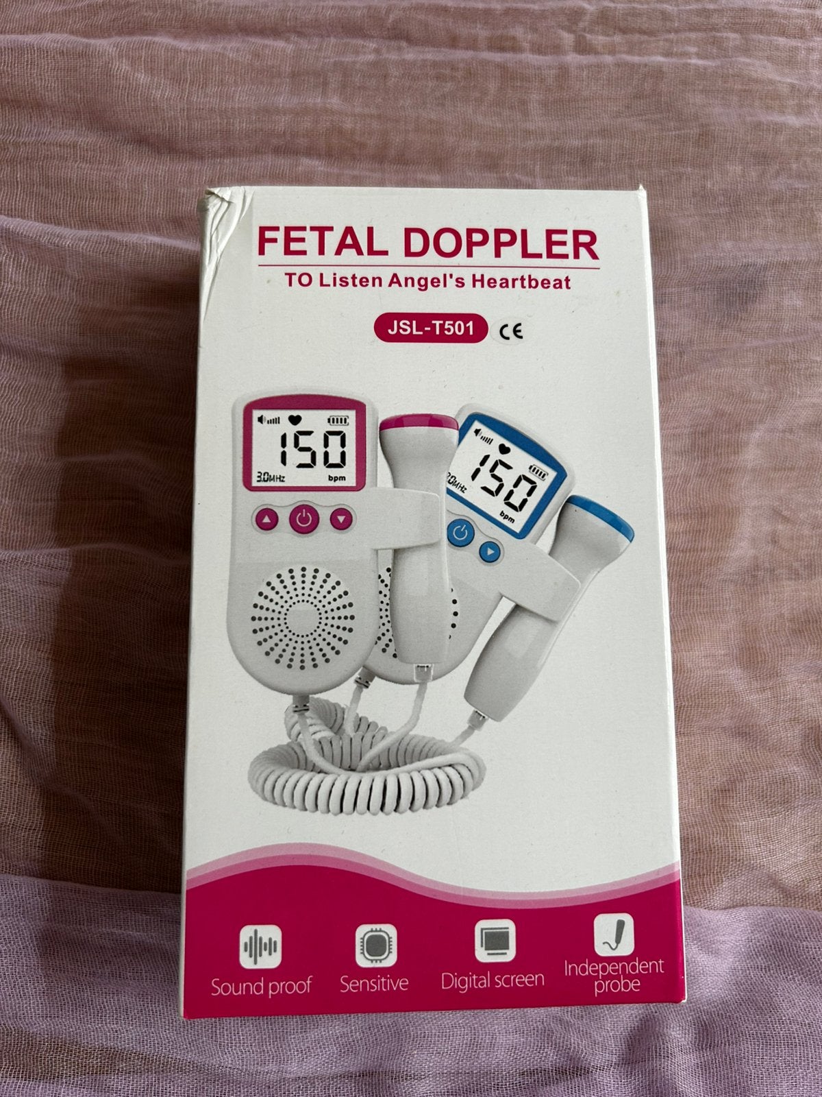 Fetal doppler, Ophalen of Verzenden, Zo goed als nieuw