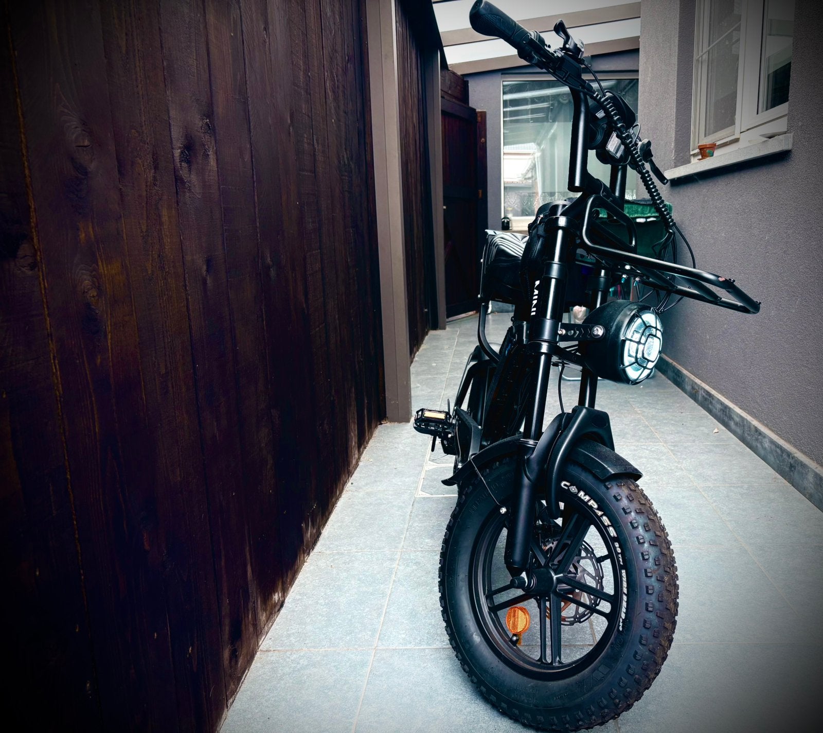 ***V20 mini Fatbike Zwart Hydraulische Remmen***, Ophalen, Zo goed als nieuw