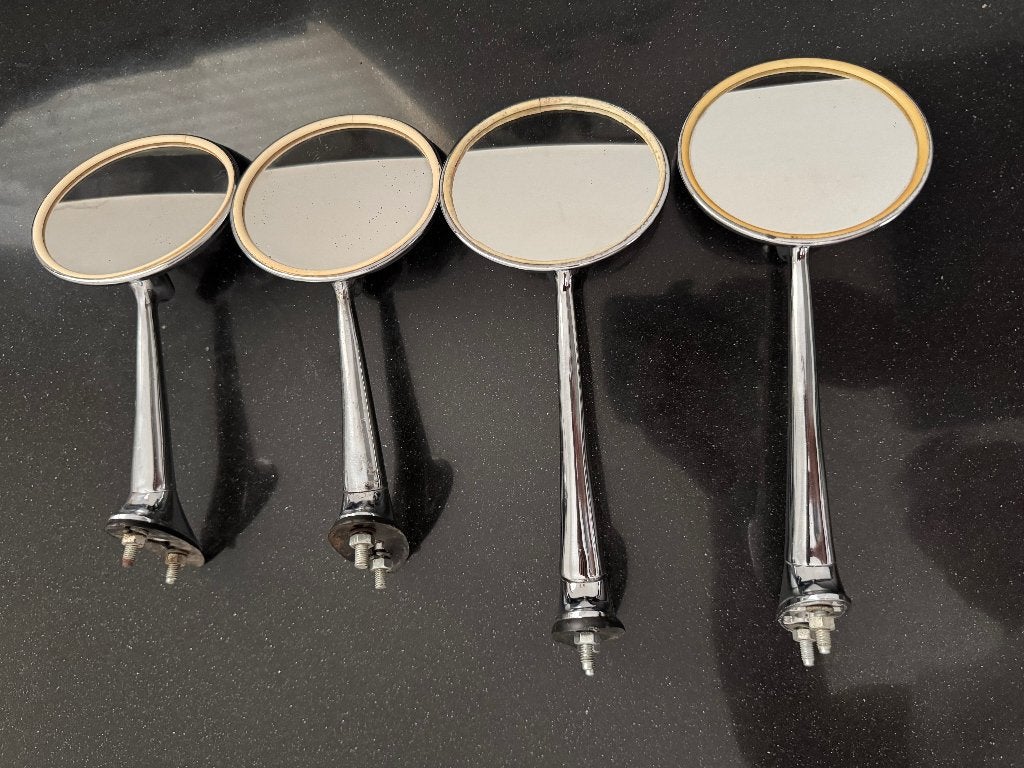 Een set originele Volvo Duett voorschermspiegels, Enlèvement, Utilisé, Volvo