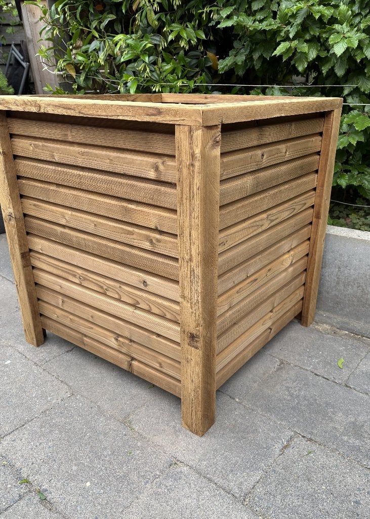 Plantenbakken thermowood, Jardin & Terrasse, Bacs à fleurs & Jardinières, Neuf, Enlèvement ou Envoi, Rijkevorsel, Intérieur