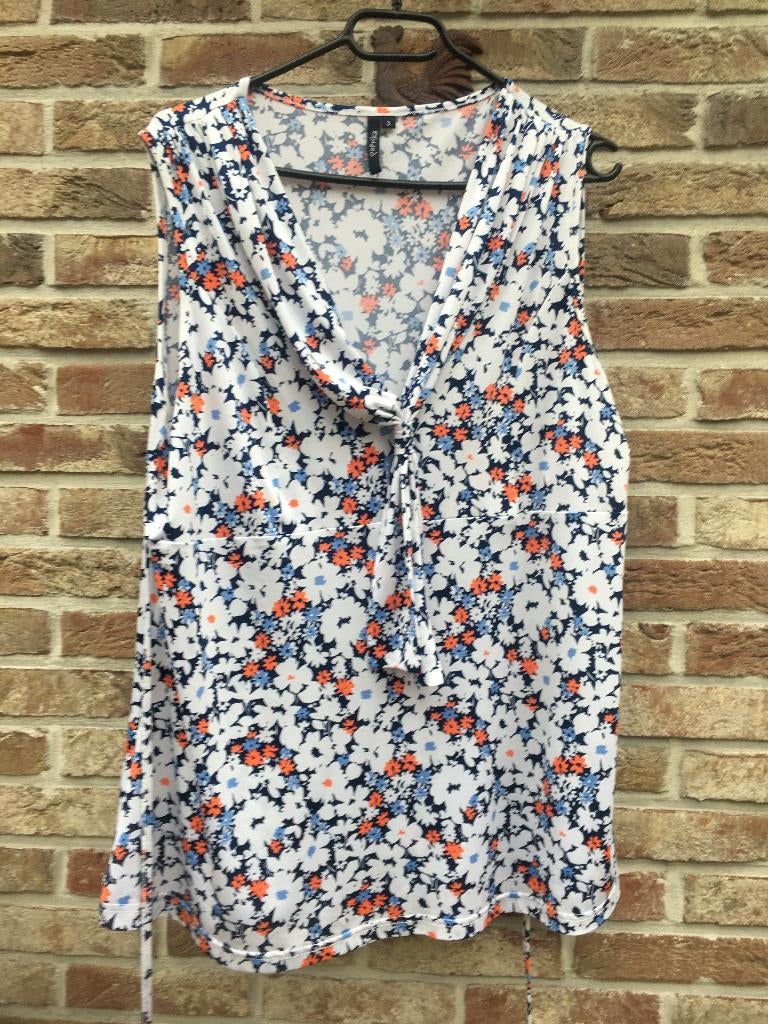 NIEUW ZOMER BLOESJE PAPRIKA MAAT 3 ( 46/48 ) ZONDER MOUWEN, Kleding | Dames, Overige kleuren, Maat 46/48 (XL) of groter, Nieuw