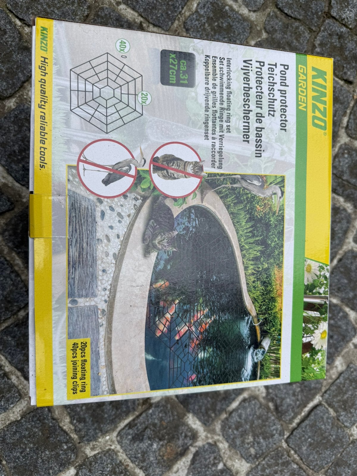 Anti reiger voor vijver, Tuin en Terras, Tuinsproeiers, Ophalen, Zo goed als nieuw