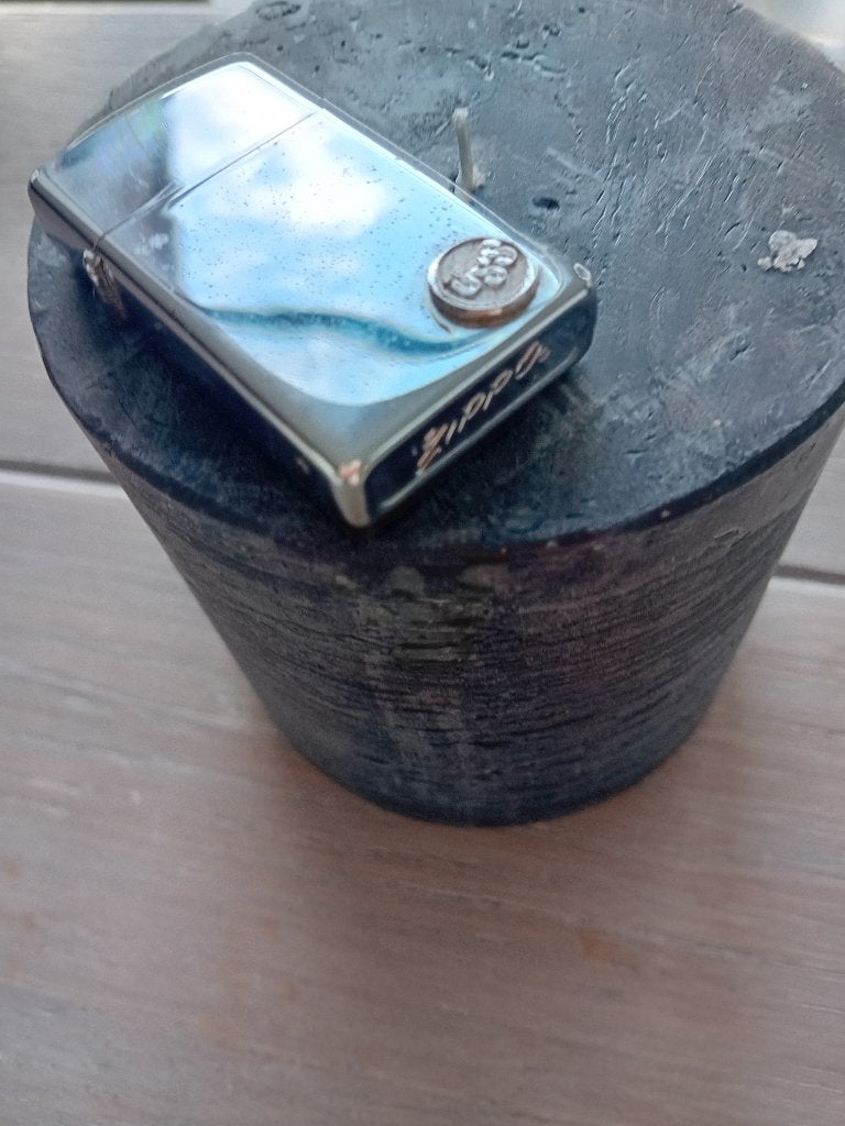 vintage Zippo Slim 1964, Ophalen, Gebruikt, Aansteker