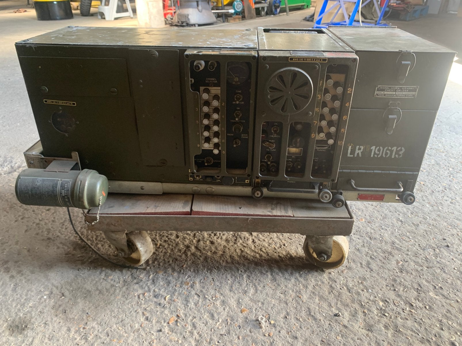 WwII BG96 radio/zender 12v, Verzamelen, Ophalen