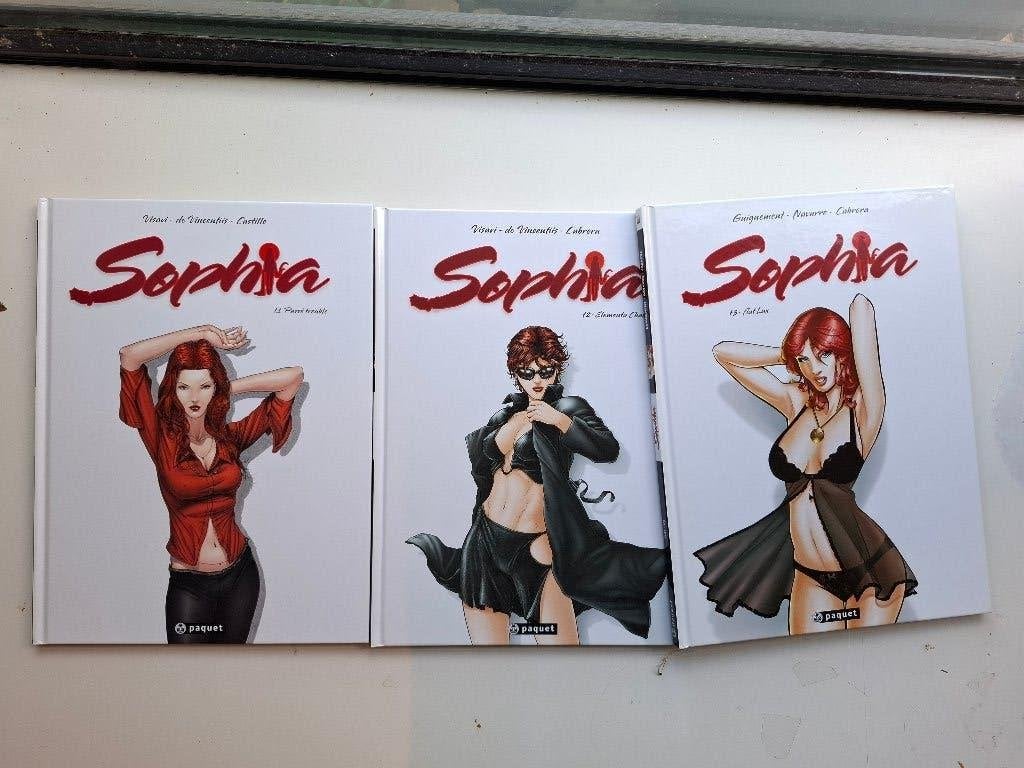 SOPHIA TOMES 1 à 3 SERIE COMPLETE EXCELLENT ETAT TOUS EO!, Série complète ou Série, Enlèvement ou Envoi, Comme neuf