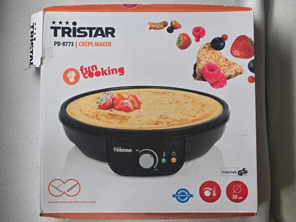 Tristar PD-8773 Crêpière, Ophalen, Zo goed als nieuw