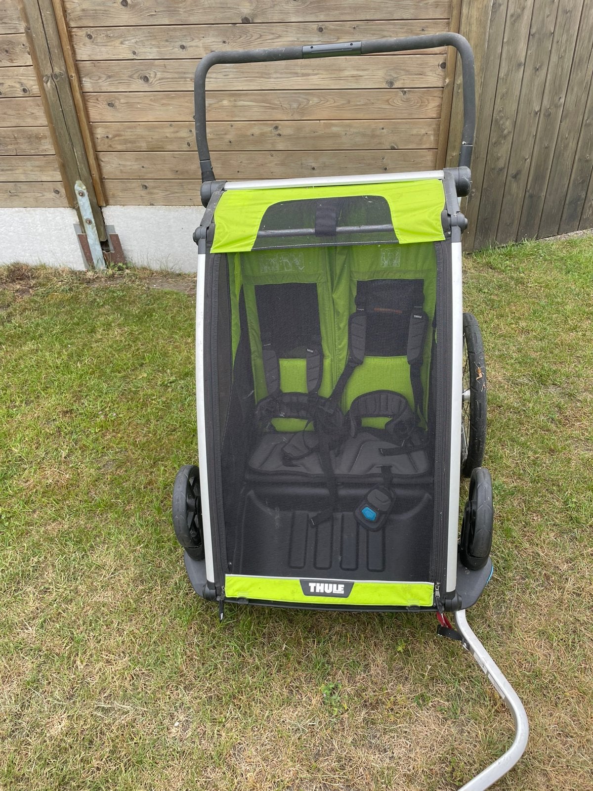 Fietskar Thule Chariot Cab 2, Ophalen, Zo goed als nieuw, Kinderkar, Opvouwbaar