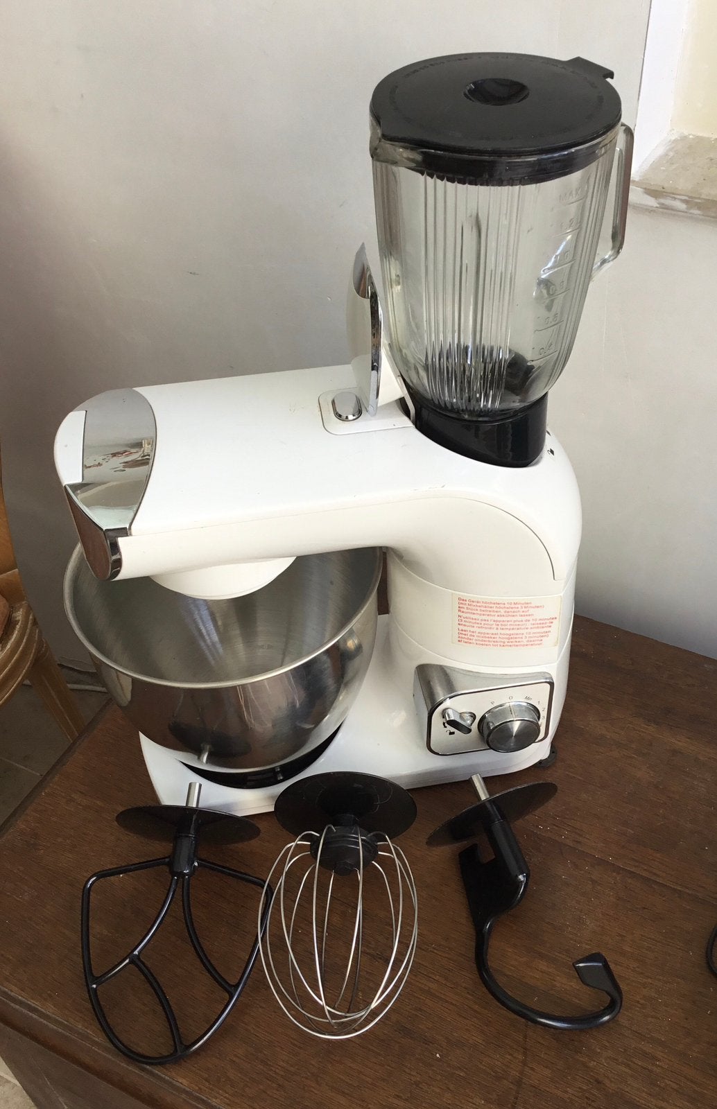 Robot cuisine multiusage, 1 à 2 litres, Enlèvement, Comme neuf, 2 vitesses