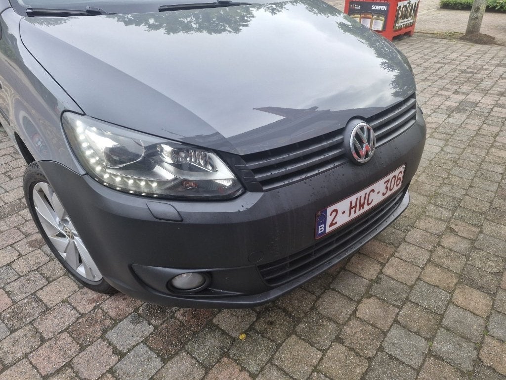 Vw caddy Tdi lichte vracht, automaat gekeurd, Auto's, Volkswagen, Euro 5, 1600 cc, Leder en Stof, 105 kW