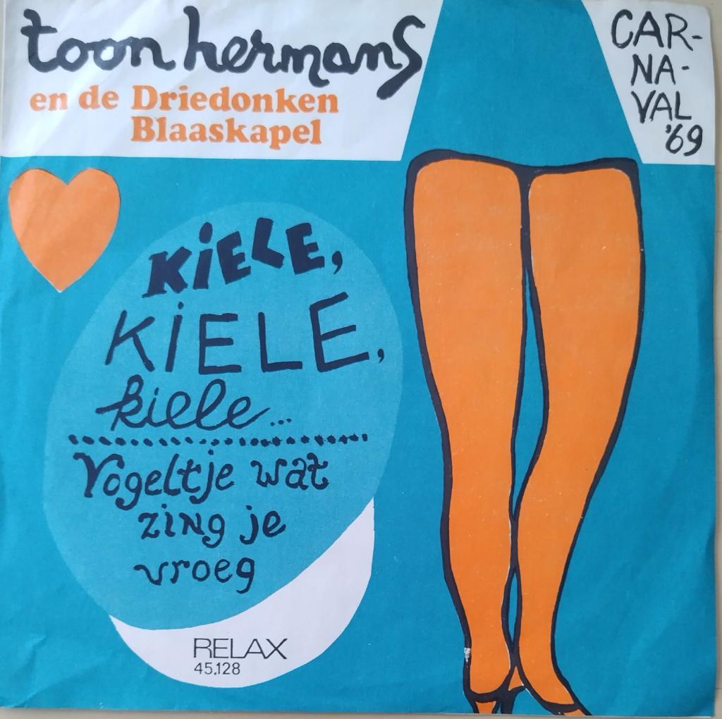 Toon Hermans - Kiele, kiele, kiele, Originele persing, 7 inch, Single, Ophalen of Verzenden