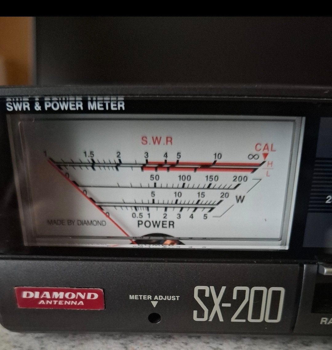 Diamond SX200 swr/power /pep meter, Télécoms, Enlèvement, Comme neuf