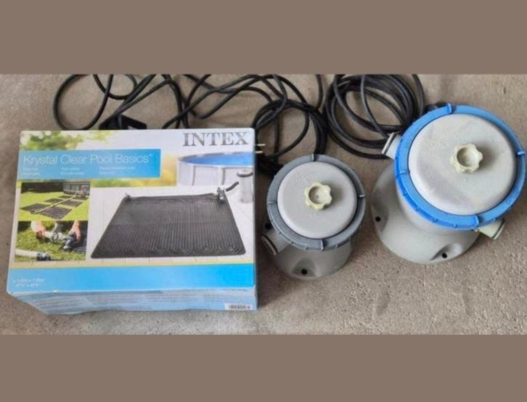 3 tapis solaire intex et 2 pompes., Enlèvement