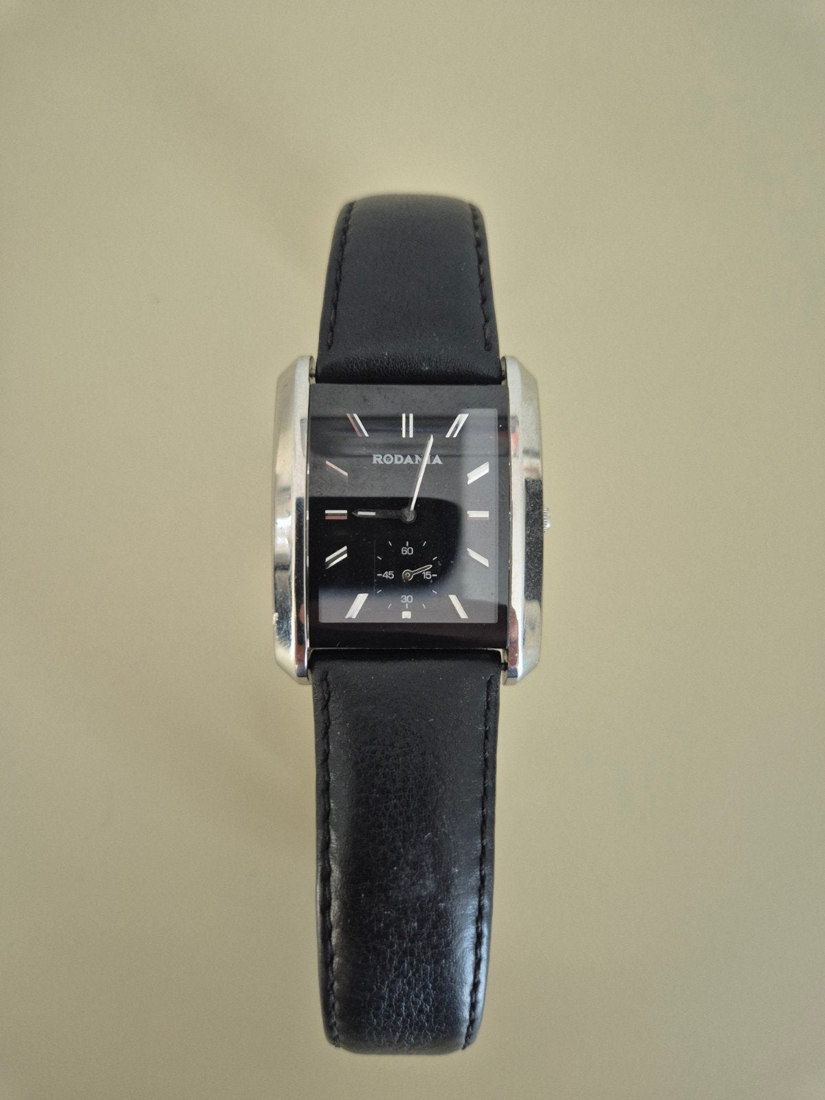 Rodania horloge, Handtassen en Accessoires, Horloges | Heren, Overige merken, Staal, Polshorloge, Ophalen of Verzenden