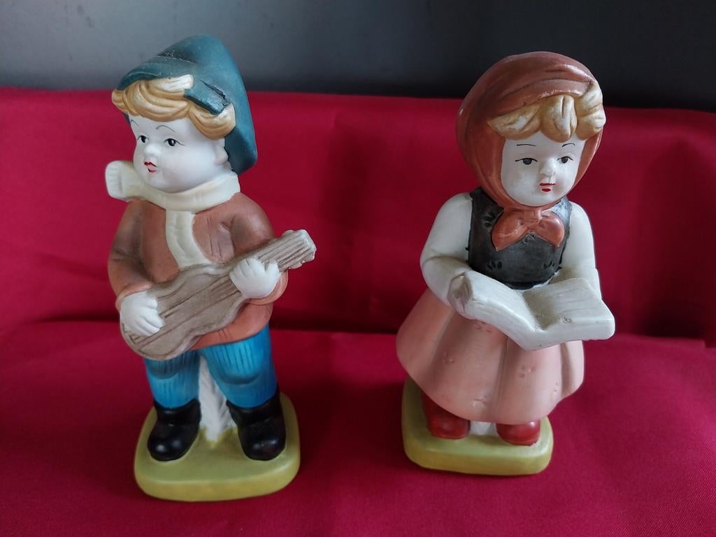 porseleine beeldjes zangertjes, Ophalen of Verzenden