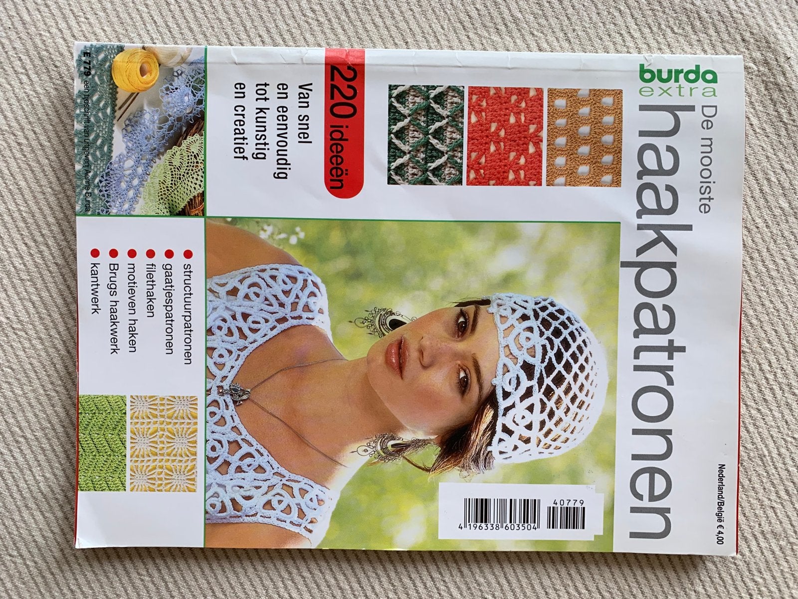haakpatronen burda extra, Ophalen, Burda