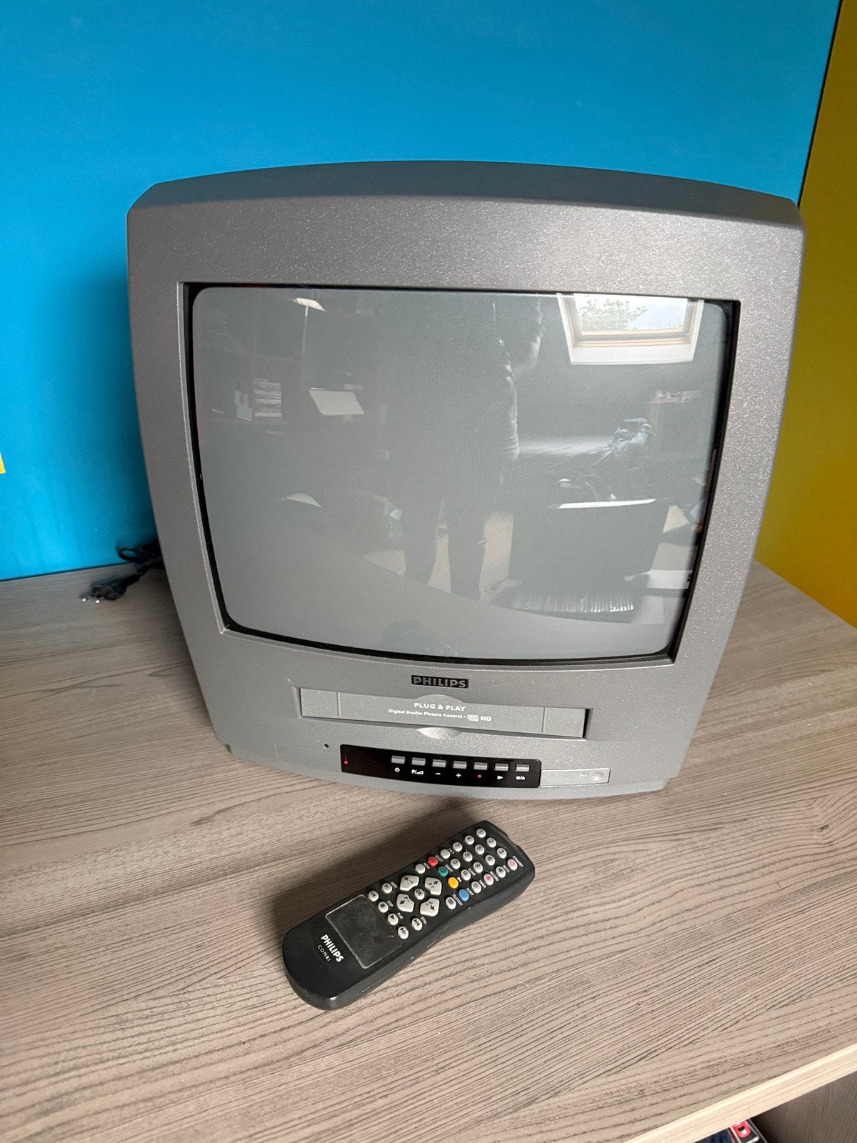 Petit téléviseur CRT Philips 14 pouces, Enlèvement, Comme neuf, Moins de 40 cm, Philips