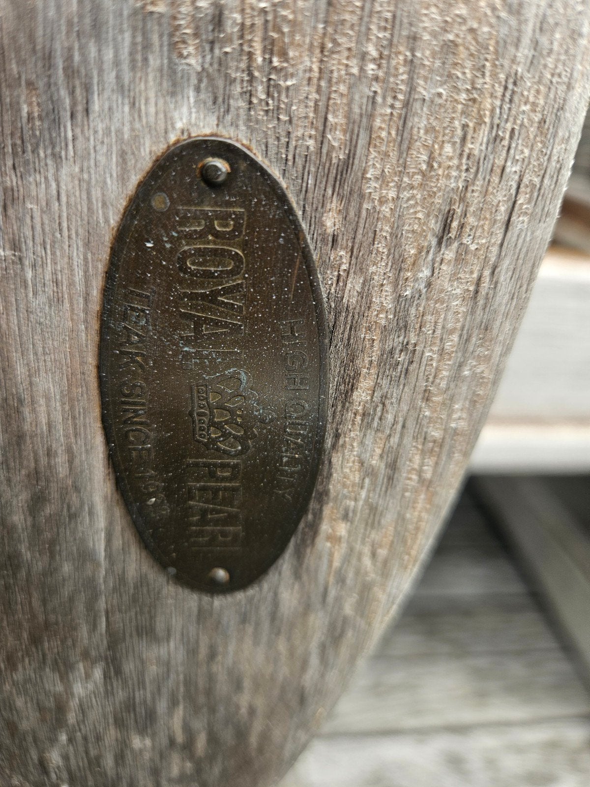 Tuinset teak Royal Pearl, Tuin en Terras, Ophalen, Tuinset