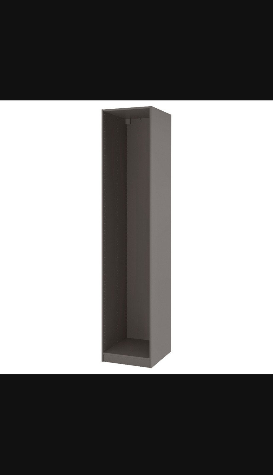 NIEUW! IKEA PAX kast 50x58x236 donkergrijs – ongeopend, Neuf, Enlèvement, 50 à 75 cm, 200 cm ou plus