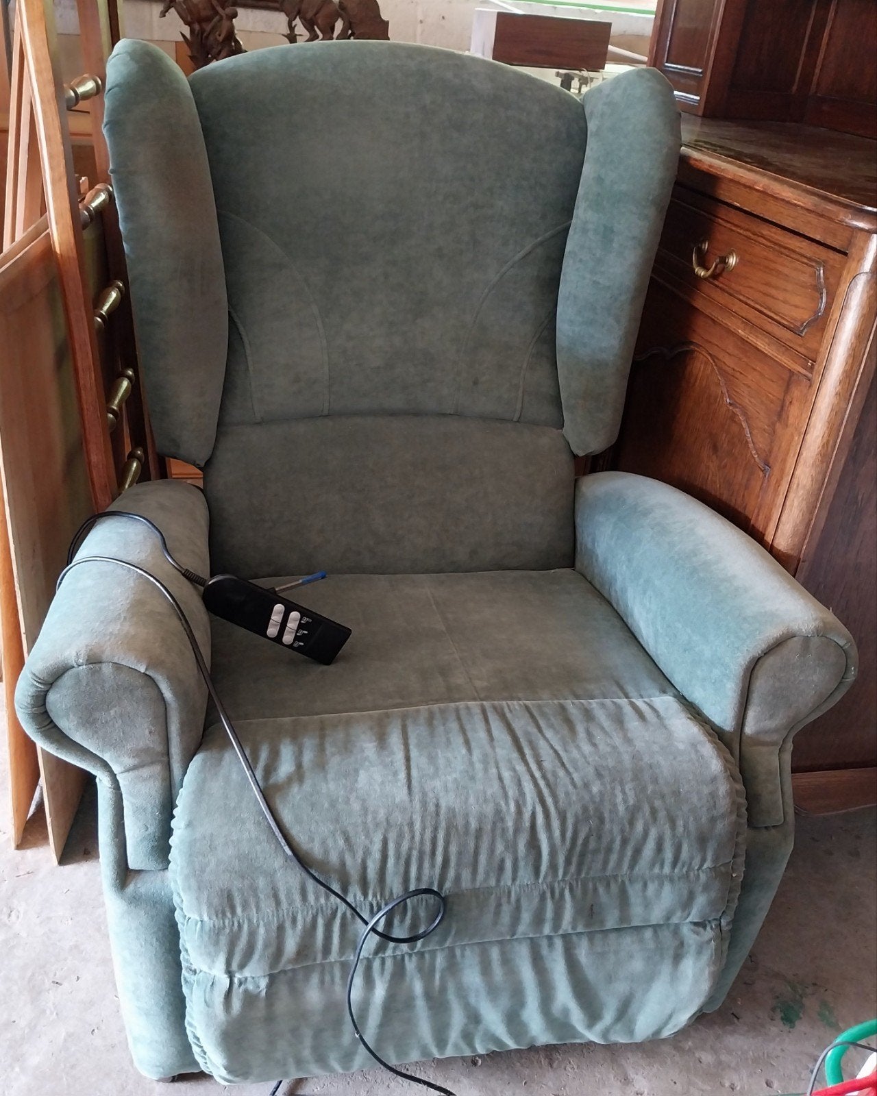 fauteuil relax électrique, Enlèvement