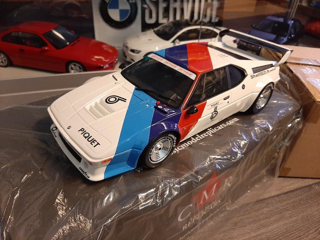 Vainqueur de la BMW M1 Procar 1980 Piquet à l'échelle 1/12, Enlèvement ou Envoi, Neuf, 1:9 à 1:12, Voiture