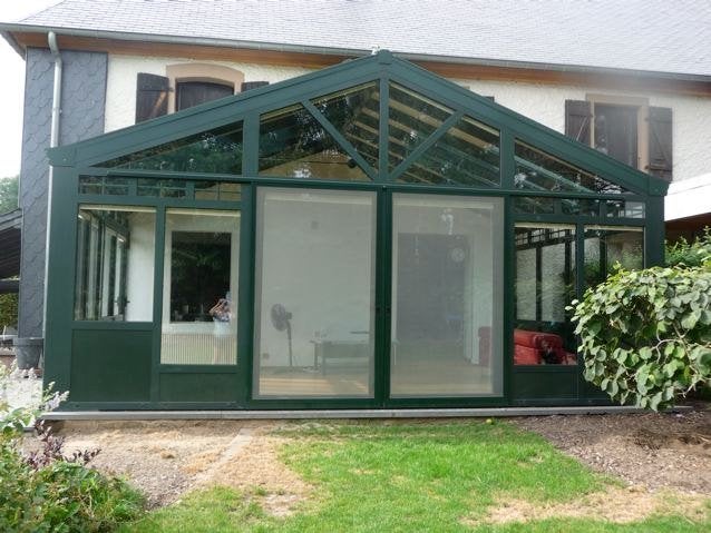 Grand Veranda Greenhouse 6x4m aluminium glasisolatie, Ophalen, Gebruikt, Veranda