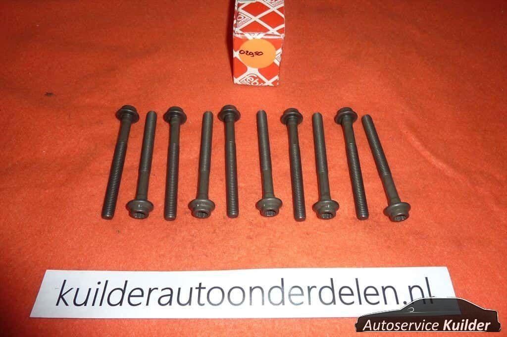 Kopbouten set Mercedes 190D  E200D W201 W124 Nieuw Febi, Auto-onderdelen, Motor en Toebehoren, -, Nieuw, Ophalen of Verzenden