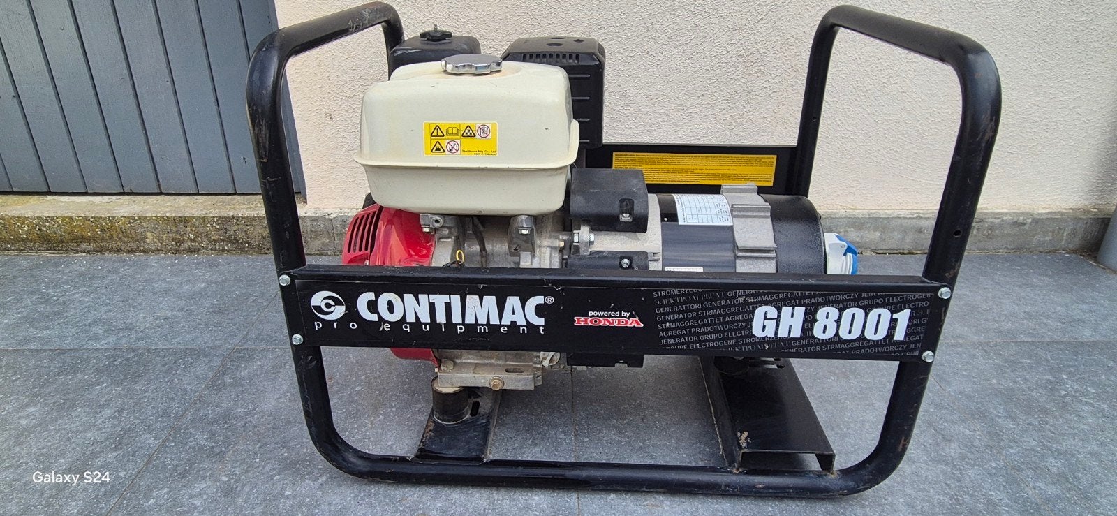 groupe électrogène, Bricolage & Construction, Enlèvement, Comme neuf, 5 à 10 kVA, Essence