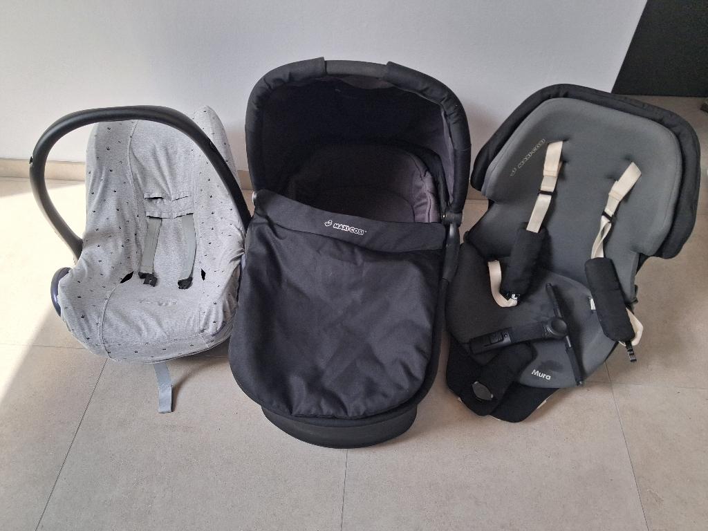 Volledige kinderwagenset Maxi cosi, Kinderen en Baby's, Kinderwagens en Combinaties, Gebruikt, Kinderwagen, Maxi-Cosi, Luchtbanden