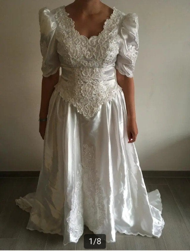 Trouwkleed, Vêtements | Femmes, Enlèvement ou Envoi, Blanc