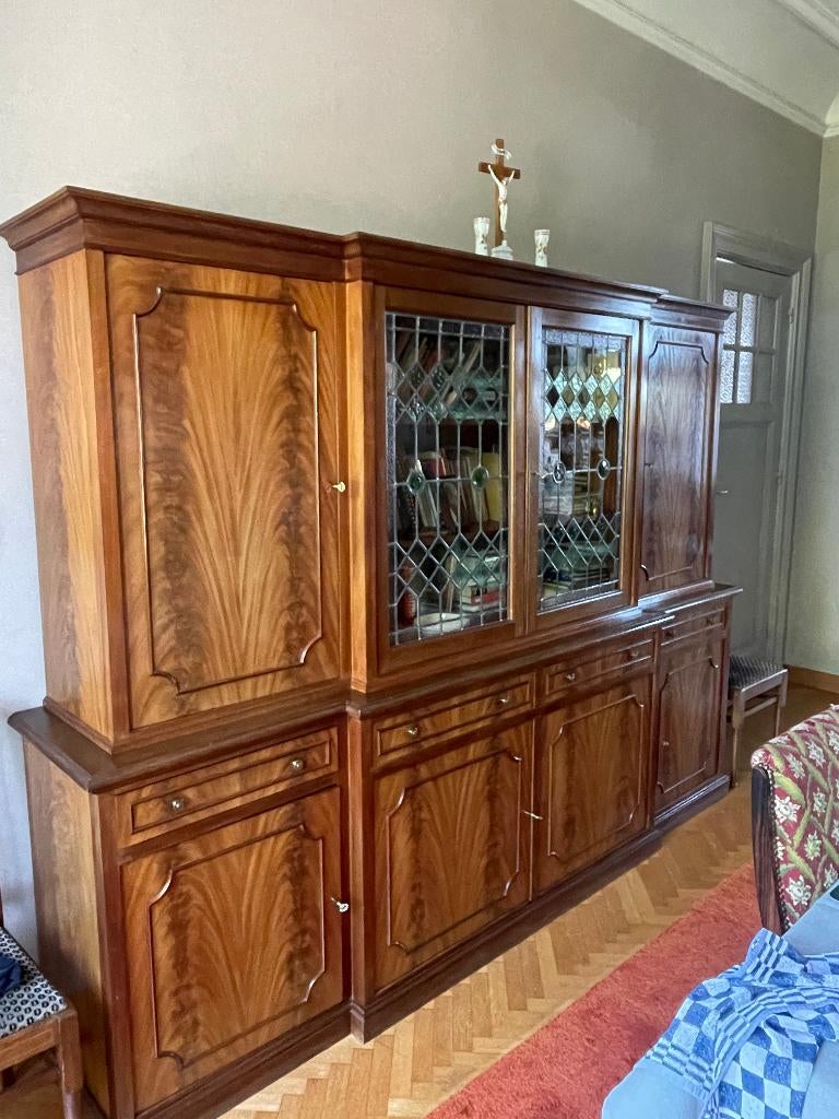 armoire ancienne en acajou, Maison & Meubles, Enlèvement, Utilisé