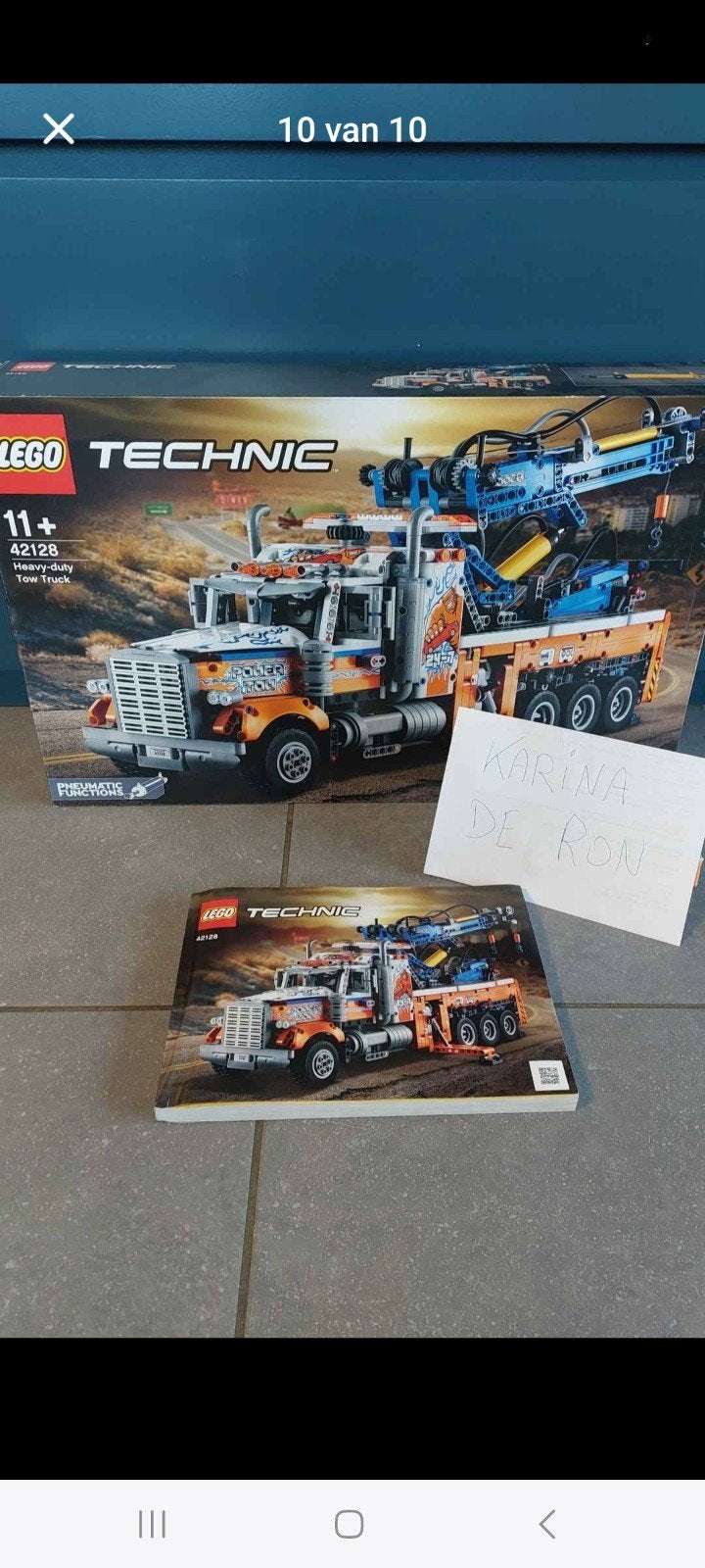 Lego Truck 42128 volledig met doos en boekje. Perfecte staat, Ophalen, Truck