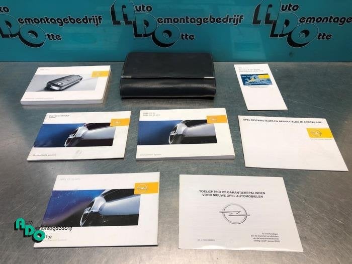 Livret d'instructions d'un Opel Zafira B (Zafira B 05-), -, Opel, 3 mois de garantie, Utilisé