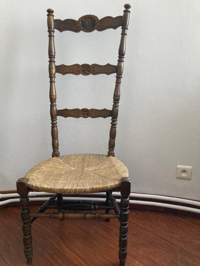 Chaise basse, chaise de prière, prie-Dieu, chaise d'église, Maison & Meubles, Enlèvement, Utilisé