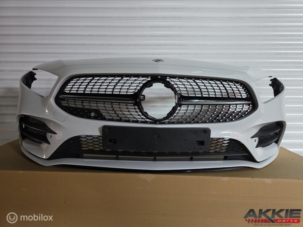 mercedes A klasse AMG voorbumper W177 V177 2019 - 2022, Utilisé, Avant, Enlèvement ou Envoi, Pare-chocs
