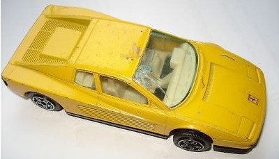 Ferrari Testarossa Bburago Burago 1/43 1:43, Verzenden, Gebruikt, Auto, Overige merken