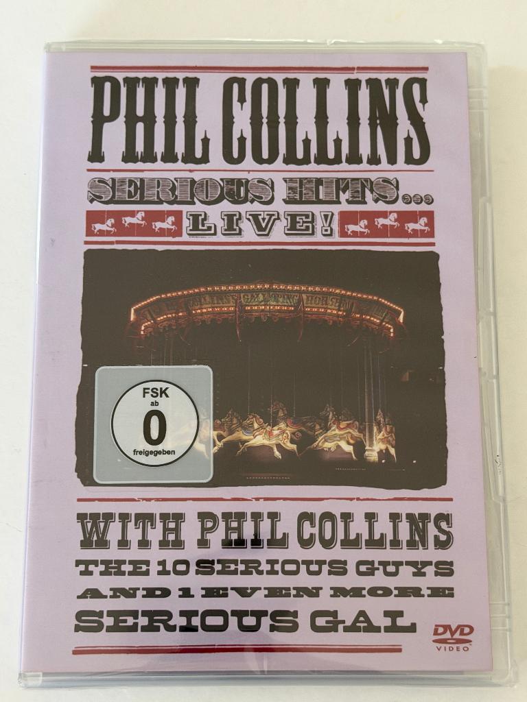 Phil Collins – Serious Hits...Live! (2-DVD) Nieuw!, Alle leeftijden, Ophalen of Verzenden, Gebruikt, Muziek en Concerten