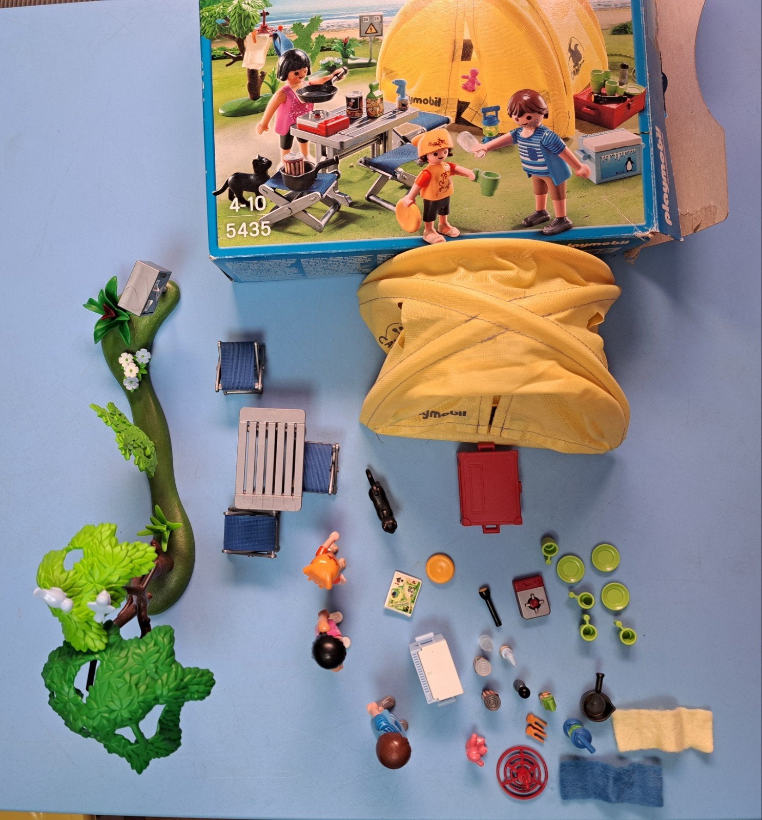 Playmobil camping 5436, Kinderen en Baby's, Ophalen