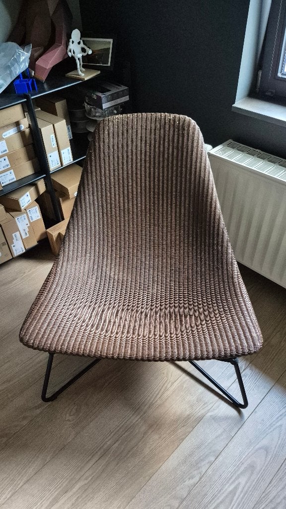 IKEA RÅDVIKEN Fauteuil donkerbruin/zwart, Ophalen, Gebruikt, Ikea, 50 tot 75 cm