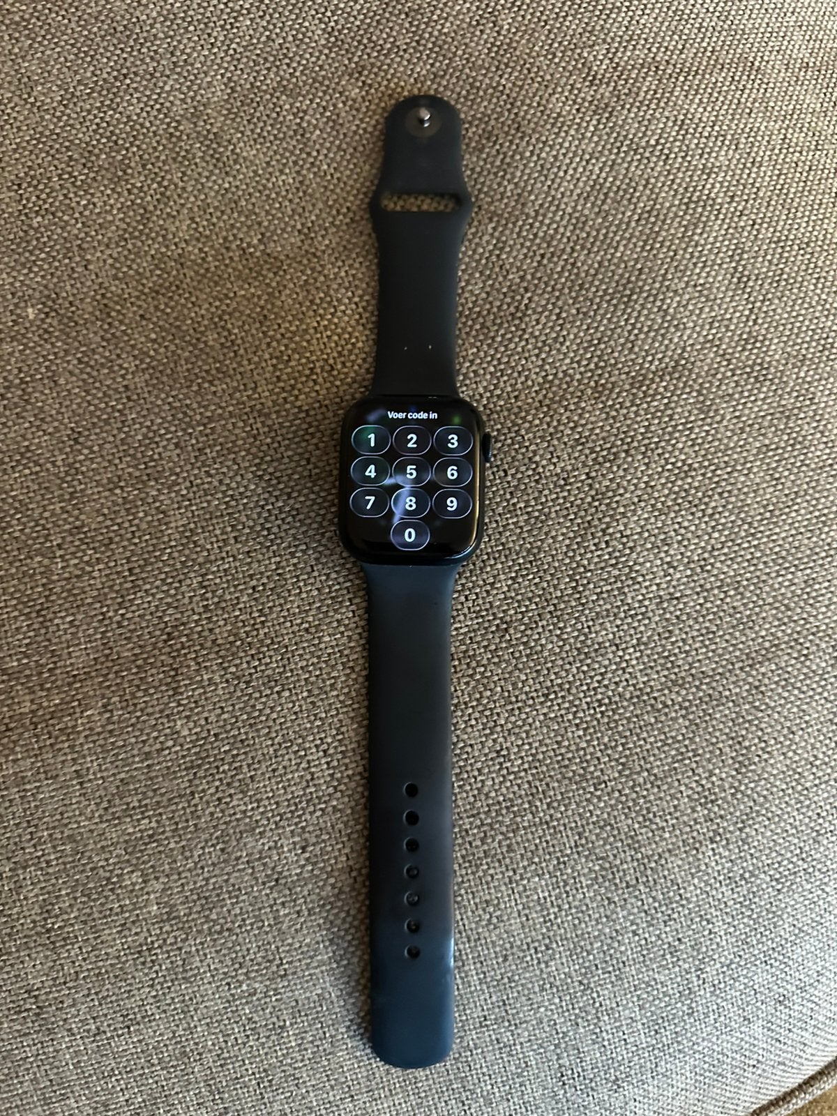 Apple Watch Series 9, Zwart, IOS, Ophalen of Verzenden, Zo goed als nieuw
