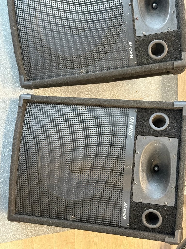 Actieve Floor monitoren voor live optreden /repetitie ruimte, Enlèvement, Utilisé, Moins de 500 watts, Sono