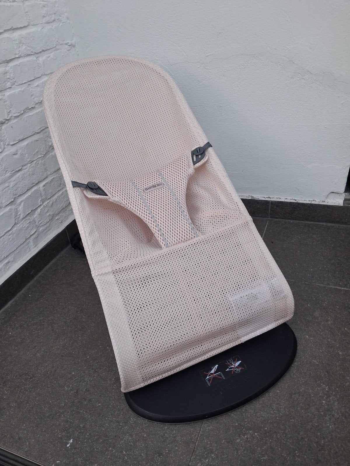 Babybjorn wipstoel mesh dusty roze, Kinderen en Baby's, Wipstoeltjes, Ophalen of Verzenden, Wipstoel