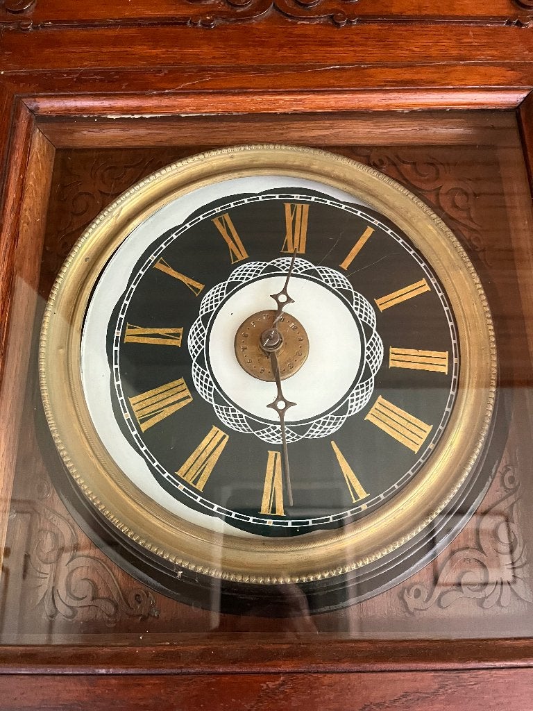antieke staande klok 1853, Antiek en Kunst, Ophalen