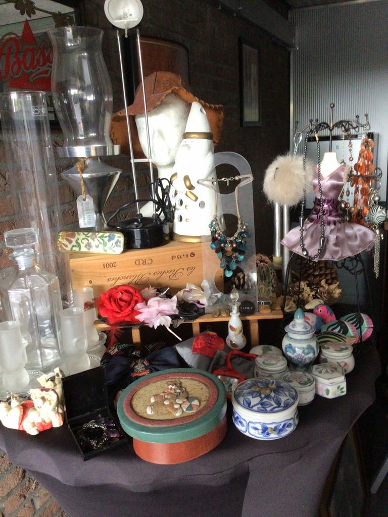 Lot van allerlei inboedel, Antiek en Kunst, Curiosa en Brocante, Ophalen