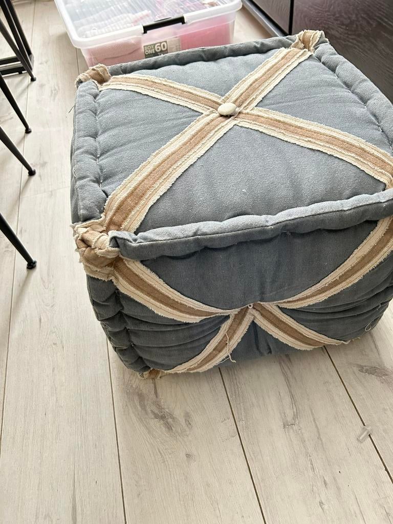 pouf, Enlèvement, Comme neuf, Tissus