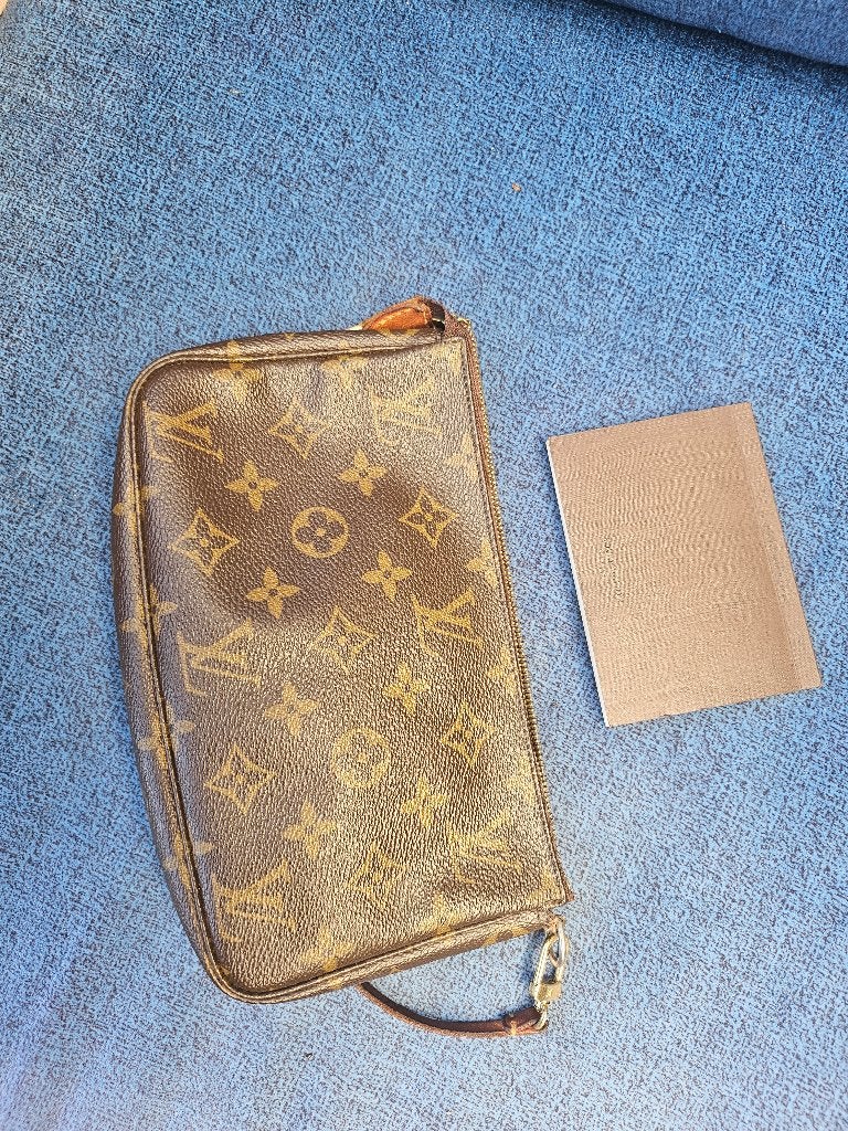 Sac louis vuitton, Enlèvement ou Envoi, Utilisé, Brun, Sac à main