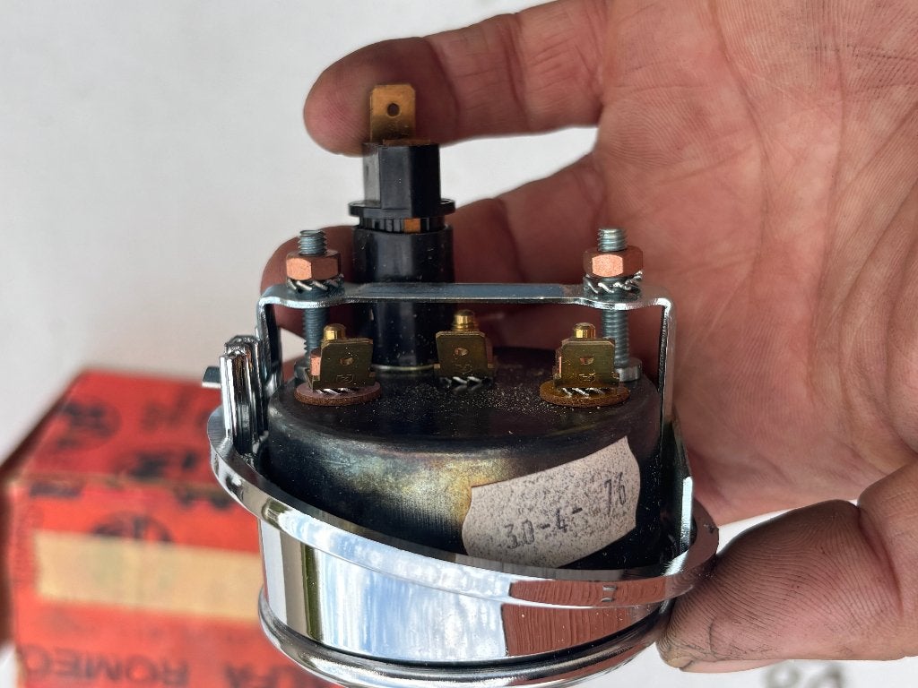 Jauge température Alfa Spider 105/115 NOS Jaeger - Original, Autos : Pièces & Accessoires, Enlèvement ou Envoi, Neuf, Alfa Romeo