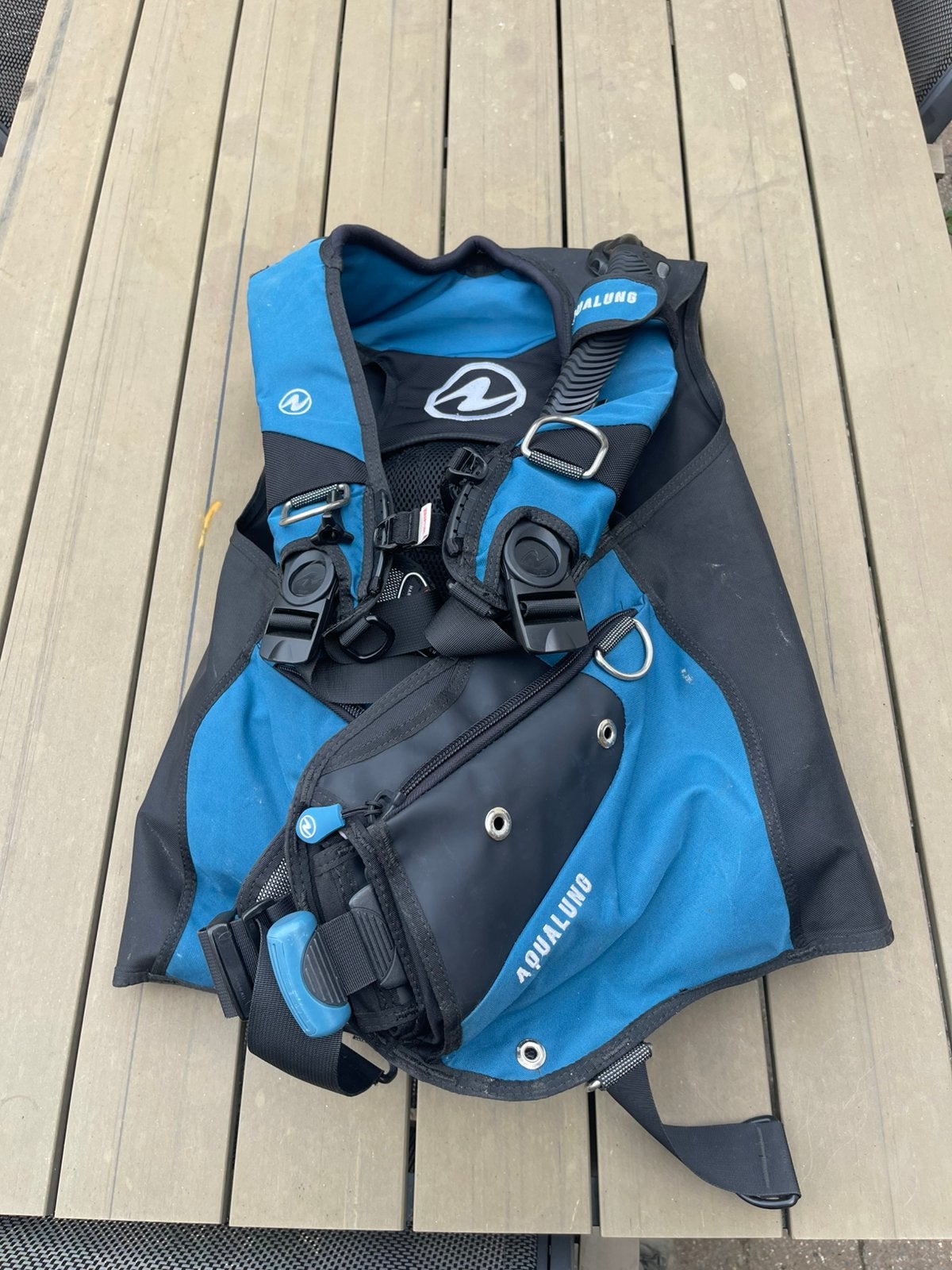 Aqualung axiom trimvest xl, Ophalen of Verzenden, Zo goed als nieuw, Trimvest of Wing