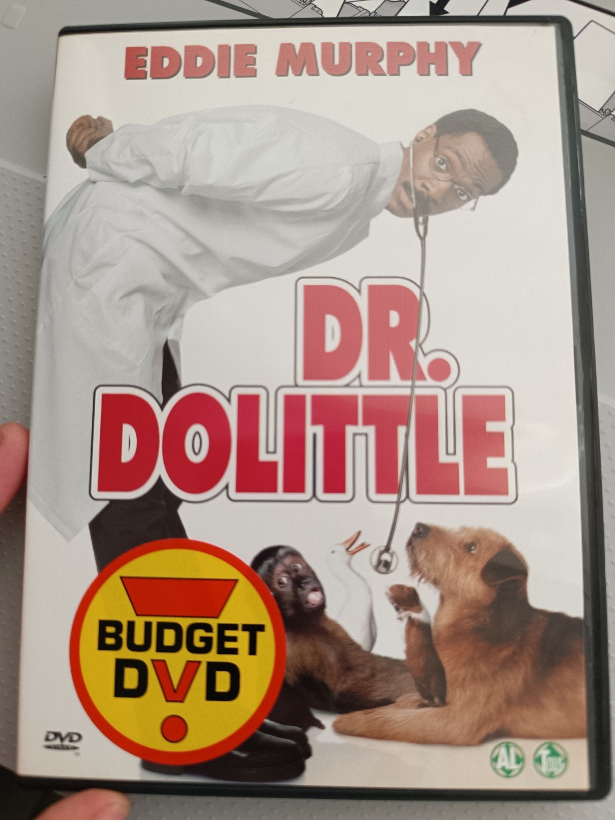 Dvd Dr. Dolittle, Cd's en Dvd's, Dvd's | Klassiekers, Gebruikt, Ophalen of Verzenden, Extra's, Nederlands