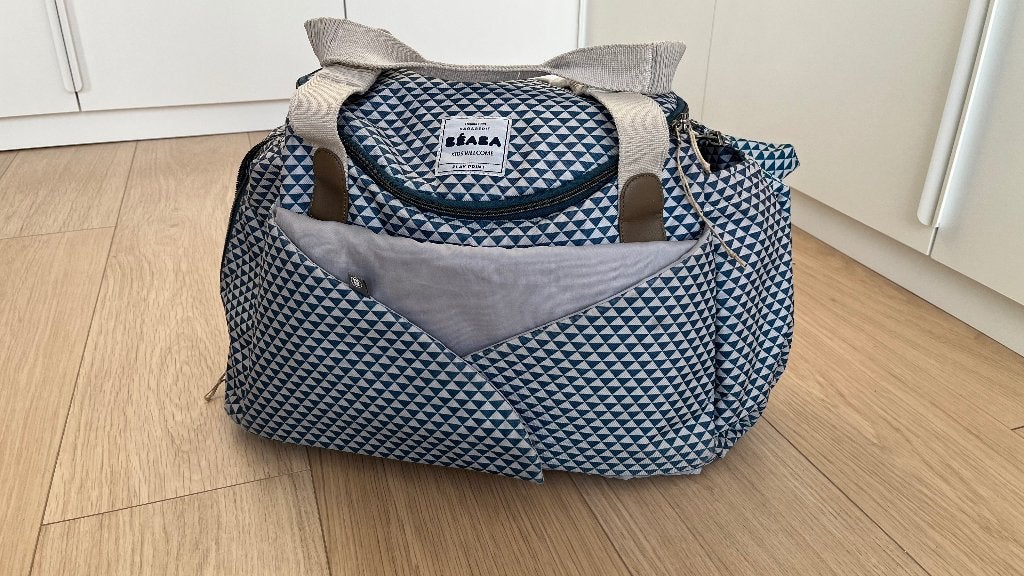 Luiertas/luiertas BEABA, Blauw, Extra vakken, Ophalen, Verzorgingstas