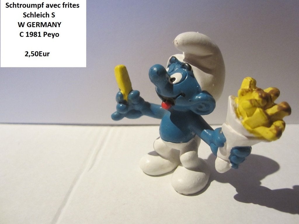 Schtroumpf au choix - renseignements et prix sur photo, Collections, Schtroumpfs, Enlèvement ou Envoi, Comme neuf, Différents Schtroumpfs